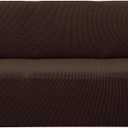 U-NICE HOME Stretch Couch Cover Sofa Cover Washable Sofa Slipcover Furniture Protector for 3 Cushion Couch Sofa Pet Friendly(Sofa, Chocolate) (Large)