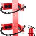 1 Pcs Fire Extinguisher Mount Bracket Adjustable, Supports up to 2.5 and 5lb, Heavy-Duty and Easy Installation, Ideal for Home, Truck, Rv, Boat, Commercial Use, Secure and Durable Holder