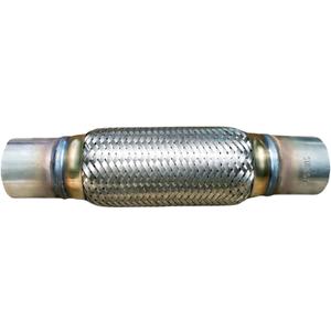 Exhaust Flex Pipe 2.25" X 8" /12" Universal Type 100% Stainless Steel For Heavy Duty and Cars