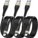 iPhone Charger Cable 3-Pack 6ft, OIITH [MFi Certified] iPhone Charging Cord 6 Foot, Extra Long 6 Feet iPhone Charger Cord, 2.4A iPhone Power Wire Compatible with iPhone12/ 11/ XS/ Max/ XR/ X/ 8/ 8P/ 7P/ 6/ iPad