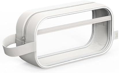 Mr. Pen- Clear Pencil Pouch, White, Clear Pencil Case, Pencil Bags, Clear Pouch