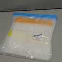 Reusable Gallon Freezer Bags, 10 Pack Dishwasher Safe Silicone Food Snack Storage Bags with 3 Sizes for Snack, Sandwich, Lunch (Multicolor)