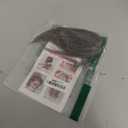 REECHO Human Hair Clip-in Hair Volumizer - 2PCs 8 Inch Short Thick Hairpieces for Extra Volume, Easy Clip-in Extensions for Thin & Fine Hair - Dark Grey