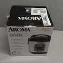 AROMA Digital Rice Cooker, 4-Cup (Uncooked) / 8-Cup (Cooked), Steamer, Grain Cooker, Multicooker, 2 Qt, Stainless Steel Exterior, ARC-914SBD
