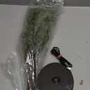 Hairui Christmas Tabletop Pine Tree Lights 60 LED 18IN Battery or USB Oprerated with Timer, Lighted Pine Tree for Home Winter Holiday Decor Indoor Use