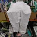 We fleece Women's Capri Leggings for Women Yoga Pants Women Workout Leggings Capri Pants Soft Women Yoga Leggings (Small-Medium,White)