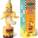 Funny Banana Toy, Gifts Mimicking, Recording Repeating What You Say, Hilarious Laughs, Novelty Gag Gift for Adults Friends Coworkers Office