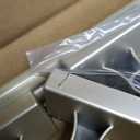 Turquoize 2 Pack Magnetic Curtain Rods for Metal Doors 1/2" Multi-Use Versatile Adjustable Appliance Magnetic Rod Extends from 16 inch to 28 inch Magnetic Cafe Curtain Rod, Champaign Gold, 16-28inch, 2 Pack