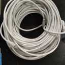 Monoprice 75FT 24AWG Cat6 550MHz UTP Ethernet Bare Copper Network Cable - White