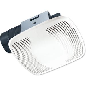 Air King Ceiling Mounted Snap-In Installation 100 CFM Bathroom Exhaust Fan for Bathrooms up to 100 Square Feet, BFQ110