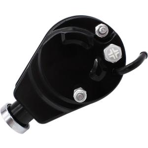 Black Saginaw Power Steering Pump P Series Power Steering Pump 5/8" Keyway Style Shaft Relacement for GM Vehicles GMC Chevrolet Chevy Buick Oldsmobile Pontiac
