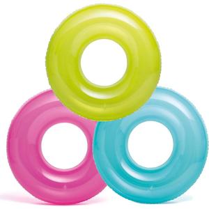 Intex, 43227-2120 Pack of 3: 30" Transparent Tubes, Colors May Vary, Multi