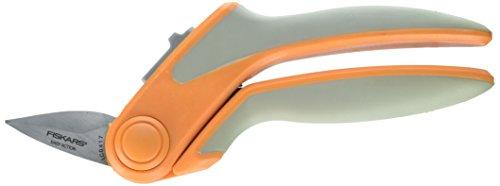 Fiskars Easy Action Tabletop Rag Quilt Snip, Gray Orange, 8" (190600)