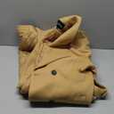 chouyatou Women's Chic Shawl Collar Work Double Breasted Maxi Long Wool Pea Coat (X-Large, Camel)