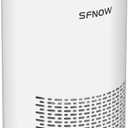 Air Purifiers for Home Pets Hair in Bedroom, Air Cleaner Covers Up to 1050 ft Remove Smoke Pollen Dander Hair Smell, with HEPA Sleep Mode For Home Office Living Room Drom, SAP300C, White