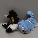 EBHQPC Tiger Derpy Plush Cosplay CostumeHome Decor Animals Pillow for Sofa Bed Decor Throw Pillows Companion (Blue+Black)