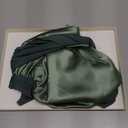 YANIBEST Silk Bonnet for Sleeping Women Adjustable Double Layer Satin Bonnet Reduce Friction Prevent Frizz Natural Curly Hair (Large, Sage)