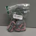 QUMY Dog Shoes for Small Dogs, Puppy Dog Boots & Paw Protectors for Winter Snowy Day, Summer Hot Pavement, Waterproof in Rainy Weather, Ourdoor Walking, Indoor Hardfloors Skid-Resistant Sole Pink 2 (size 2: 1.59"x1.18"(L*W))