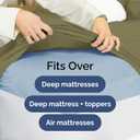 Extra Deep King Sheet Set - 4 Piece Breathable & Cooling Bed Sheets - Easily Fits 18 to 24 inch Mattress - Ultra Soft, Wrinkle & Fade Free with Extra Deep Pockets - Hotel Luxury Bedding - Sage Green