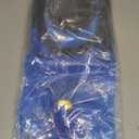 Hydration Bladder 2 Liter, BPA Free Water Bladder for Hiking Backpack Water Storage Bag with Insulated Tube, Hydration Backpack Replacement for Outdoor Camping Running Hiking (2L Blue+White)