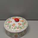 Yopay Ceramic Tortilla Warmer, 8.5 inch Tortilla Server with Lid, Taco Holder Container for Pancakes, Cinco De Mayo, Taco Tuesday Night, Party, Microwave Dishwasher Safe, Vintage Flower