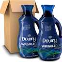 Downy WrinkleGuard Liquid Fabric Softener and Conditioner, Fresh, 48 fl oz 48 Loads, Pack of 2