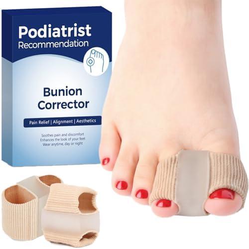 Bunion Corrector, Toe Separators for Women Men Big Toe, Toe Spacers, Bunion Correction, Breathable (2PCS)