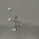 Thousover 3 Pack Lightning to USB C Adapter for iPhone 15/16/17 Pro/17 Pro Max,for iPhone 17/16 Charger,17/16 Accessories,Fast Charging & Data Transfer,USB C Charger Connector Cable,Not for Audio/OTG