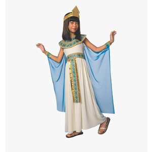Morph Cleopatra Costume Kids, Egyptian Costume Kids, Cleopatra Costumes for Girls, Halloween Costumes for Girls L