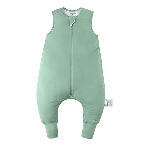 Okayinn BubblePanda Toddler Sleep Sack with Feet 2t-3t 100% Cotton Wearable Blanket with Legs 3t Baby Sleep Bag Walker 0.5 Tog Summer Lightweight Thin Soft 2-Way Zipper, L