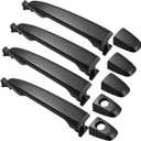 Set of 4 Exterior Door Handles Fit for Toyota Camry 2007-2011, for Toyota 4Runner 2003-2009, for Tacoma 2005-2015, for Avalon 2005-2012, for Lexus GX470 RX330 RX350 RX400h (4 Pcs Front and Rear)