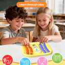 D-FantiX Pop Sensory Fidget Toys for Kids, Math Dice Educational Learning Activity, Portable Travel Board Game, Interactive Family Nights Party Fun for Adults & Kids, Ideal for Classroom & Road Trips