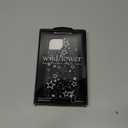 Wildflower Cases - Compatible with iPhone 13/14 | Protective Black Bumper, 6.5ft Drop Test Certified, Women Owned Small Business | Black White Stars Disco Trendy Cute | Star Girl