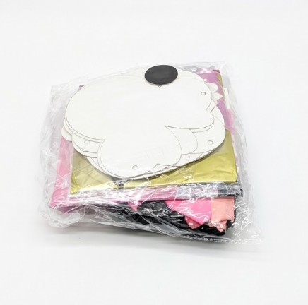 Cute Mouse Birthday Decorations, Oh Twodles Party Supplies Girl 5th, Party Decorations for Girls with Includes Happy Birthday Banner, Tablecloth, Cake Cupcake Toppers,Bow Foil Balloon (Color 5)