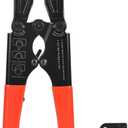 iCrimp 1/2 and 3/4-inch Combo Pex Pipe Crimping Tool for Copper Ring with Gauge meets ASTM 1807 Standard-manufactured by IWISS