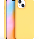 FireNova Magnetic for iPhone 17 Case, Compatible with MagSafe, [Integrated Silicone Camera Control Button] [Camera Protection] Anti-Scratch Microfiber Lining Phone Case, 6.3", Yellow