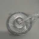 LEKEYE Drain Hair Catcher/Bathtub Shower Drain Hair Trap/Strainer Stainless Steel Drain Protector(Patented Product) (Silver)