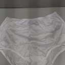 Vanity Fair Women's High Waisted Underwear, Full Coverage Ladies Panties, Perfectly Yours Briefs (6, Nylon - Star White/Star White/Star White)