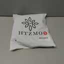 HTZMO Satin Mock Neck Backless Midi Dresses Ruched Back Tie Elegant Wedding Guest Formal Cocktail Party Dresses (Black, S)