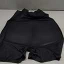 JOYSHAPER Womens Padded Underwear Butt Lifter Panties Seamless Shapewear Tummy Control High Waist Hip Pads Enhancer Shorts (X-Large, Black)