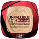 L'Oreal Paris Makeup Infallible Fresh Wear Foundation in a Powder, Up to 24H Wear, Waterproof, Vanilla, 0.31 oz