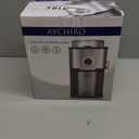 Burr Coffee Grinder, Adjustable Coffee Bean Grinder Electric with 14 Grinding Settings,2-12 Cups for Espresso, Drip Coffee and French Press (Stainless Steel)