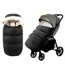 Waterproof Thickened Universal Stroller Blanket - Baby/Toddler Stroller Footmuff, Sleeping Bag & Bunting, Cold-Weather Winter Cover Dark Grey