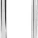 CKB 8" Shower Door Handle, Shower Glass Door Pull Back to Back Handle Compatible with 1/4" to 1/2" Thickness Glass for Frameless Shower Doors, Chrome Finish with 304 Stainless Steel