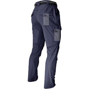 Men's Hiking Pants Lightweight Quick Dry Water Resistant Fishing Travel Climbing Outdoor Stretch Cargo Work Pants, 36W/32L
