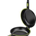 BRA COOKWARE Foodie Nonstick 2in1 Pan | 9.5 In Frittata & Omelet Dual Pan