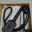 Rain Shower Head with Handheld Spray Combo Set, Adjustable 12" Rainfall Dual Shower Head, Double&Tandem Shower Head, Waterfall Showerhead Bathroom - Matte Black