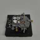 Autolite 1100 Carburetor Manual Choke Fits 1963-1964 Ford F100 series trucks 6 cyl 223" 262" engines 1964-1968 Ford Mustang 200 ci inline 6-cyl,automatic transmission.passenger side mount choke cable