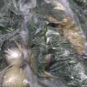 WBHome Pre-lit 6 Feet/72 Inch Christmas Garland, White & Gold Lighted Garland with 35 LED Lights for Indoor Outdoor Xmas Decor Holiday Decorations, Battery Operated (Batteries NOT Included)