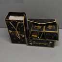 Birthday Surprise Gift Box Explosion for Money, Exploding Money Gift Box for Cash Pop up Birthday Money Explosion Box Surprise Party Gift 12 Folding Bounce Boxes for Men Women Kids, Black Gold